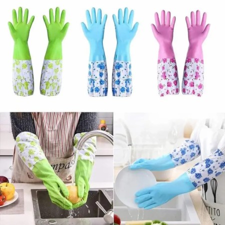 ( ৪ জোড়া) Long Hand Gloves